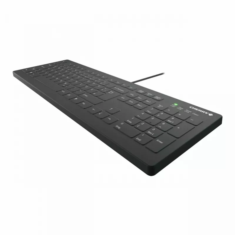 Medical klawiatura CHERRY AK-C8112 USB QWERTZ German Czarny 105 Keys