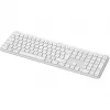 Klawiatura Logitech K950 Signature cienki biurowa RF Wireless Bluetooth QWERTY US International biała