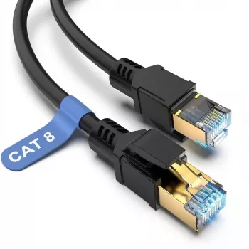Kabel sieciowy Captiva 80281 Kabel krosowy CAT 8, 2 m, biały