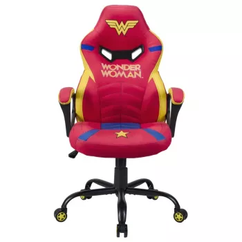 Fotel gamingowy PC Subsonic SA5573-W1 Tapicerowane siedzisko Niebieski Czerwony Żółty