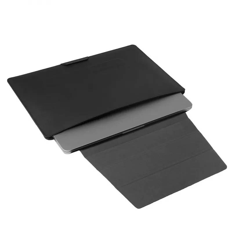 Etui na laptopa XDDESIGN P706.201 na ekran 14 cali (35,6 cm), czarne, organizer podróżny, 414 g
