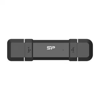 Pendrive Silicon Power DS72 250 GB USB Type-A / USB Type-C 3.2 Gen 2 (3.1 Gen 2) Czarny