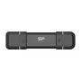 Pendrive Silicon Power DS72 250 GB USB Type-A / USB Type-C 3.2 Gen 2 (3.1 Gen 2) Czarny