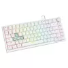 Klawiatura gamingowa Savio ASTRAL WHITE JADE USB QWERTY US International