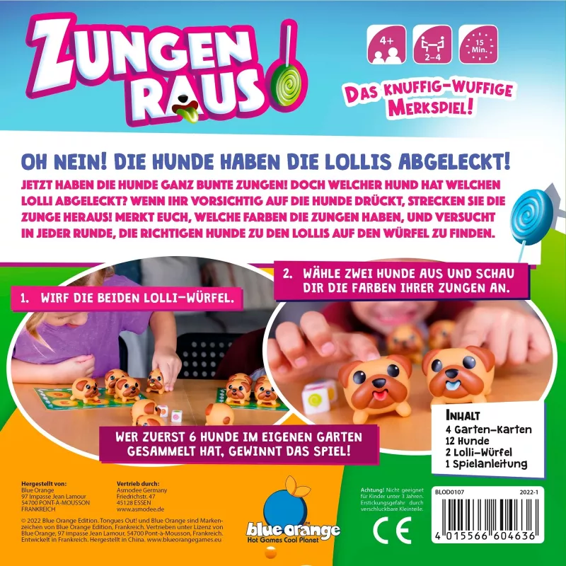 Zungen Raus, gra planszowa