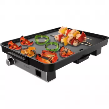 Table Grill Magnet 1800, elektryczna płyta grillowa czarna/srebrna, 1800 W