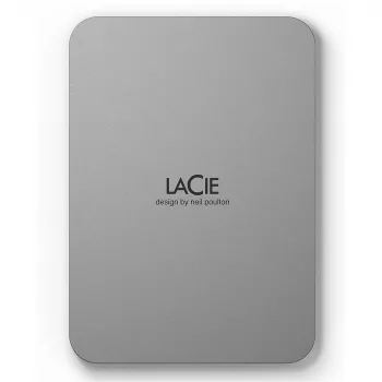 Zewnętrzny dysk twardy LaCie Mobile Drive 2022 5 TB USB Type-C srebrny