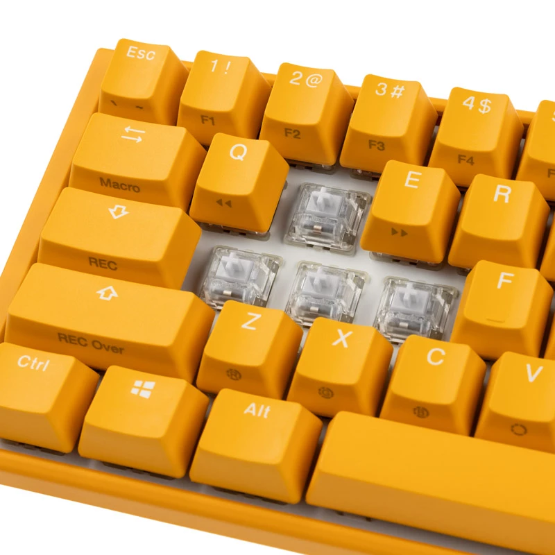 Klawiatura gamingowa Ducky One 3 Yellow RGB LED MX-Clear US