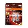 Halogen Headlight Bulb osram H7 NIGHT BREAKER 220 — twin pack (model 64210NB220-2HB)