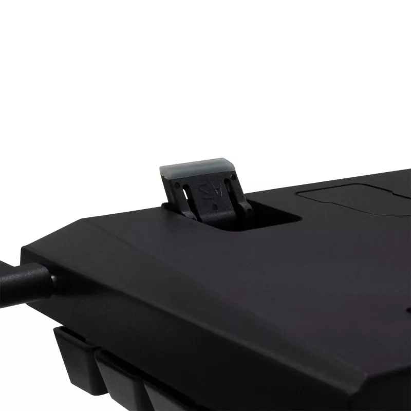 Mechaniczna klawiatura gamingowa White Shark WAKIZASHI-2 układ US szaro-czarna z czerwonymi przełącznikami
