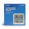 Wewnętrzny czujnik temperatury i wilgotności SAVIO CT-01/W, wyświetlacz LCD, -10–55°C, 10–99%RH, bateria CR2032