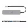 USB-C Hub Unitek 7in1 Aluminium PD 100W 5 Gbps — wieloportowy adapter z Power Delivery