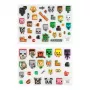 Paladone Minecraft Puffy Gadget Decals PP13218MCF — ozdobne wypukłe naklejki do urządzeń