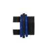 LogiLink IP68 Outdoor-Enclosure for Keystone Module and Couplers, tworzywo sztuczne, poliamid, czarny, IP68, 140 mm, 36 mm, 36 mm