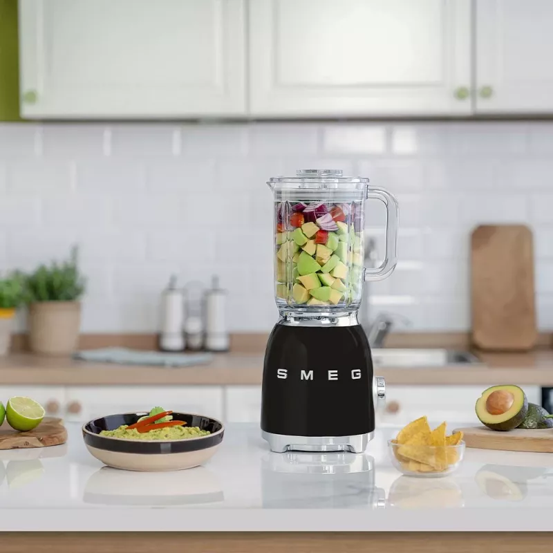 Smeg 50's Style Blender BLF03BLEU Czarny