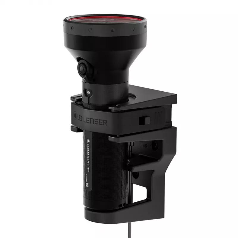 Latarka ręczna Ledlenser P18R Czarna, akumulatorowa 1000 lm, IP68, zasięg wiązki 600 m, bateria 18650