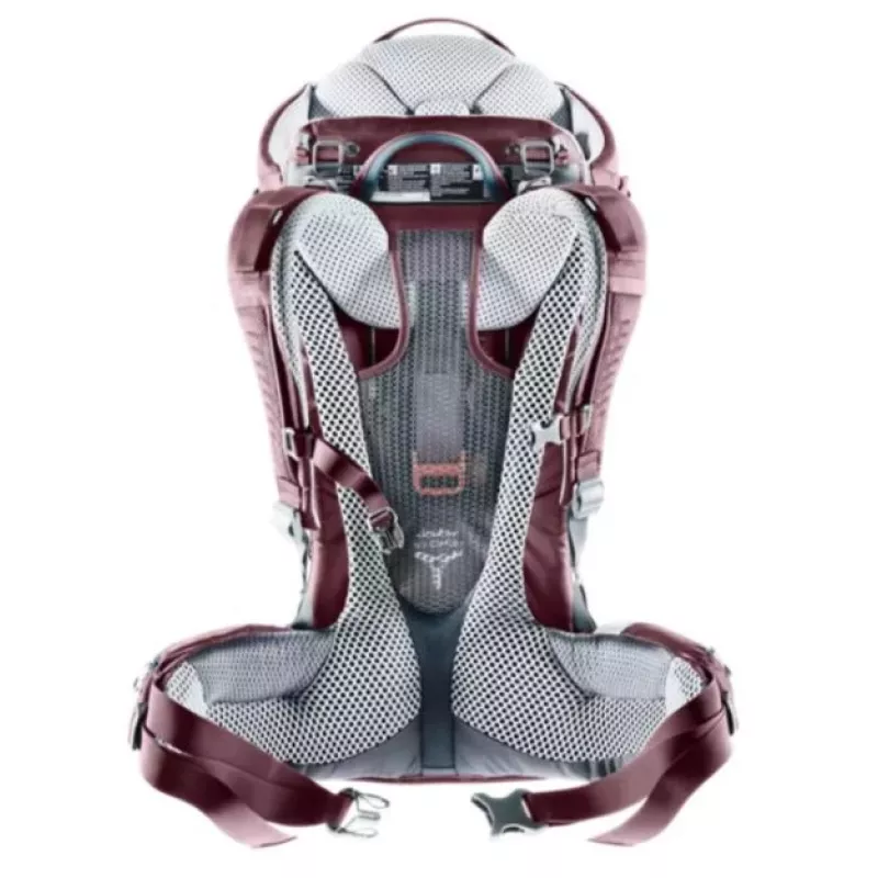 Nosidło turystyczne dla dziecka Deuter Kid Comfort Polyamide czerwone