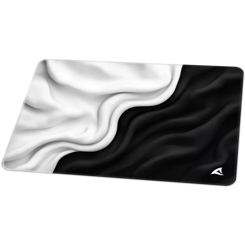 Sharkoon SKILLER SGP35 D1 gaming mysz pad, Czarny/biały, size M