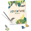 Zestaw artystyczny Ravensburger CreArt - zestaw do malowania „Hello New Adventure”, model 23904