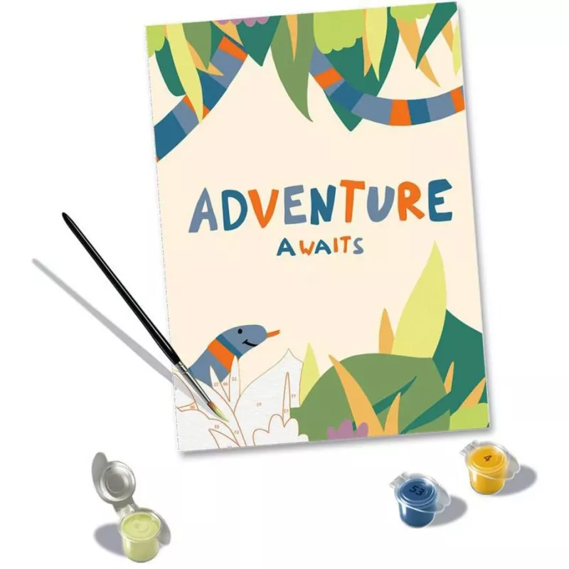 Zestaw artystyczny Ravensburger CreArt - zestaw do malowania „Hello New Adventure”, model 23904