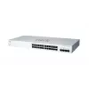 Zarządzalny przełącznik Gigabit Ethernet L2 Cisco CBS220-24T-4G — 24x 10/100/1000 RJ-45, 4x SFP, 1U, 56 Gbit/s