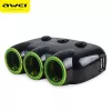 Adapter do gniazda zapalniczki samochodowej Awei C-35 do gniazd zasilania 12 V i 24 V