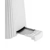 Toster Alessi MDL08B Czarny — Design Plissé, 6 stopni przyrumieniania, tryb bajgiel/rozmrażanie/podgrzewanie, 340×185×250 mm