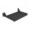 Półka rack DeLOCK 10 cali 1U stal czarna 25,4 cm