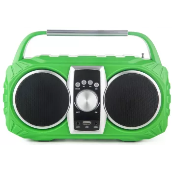 Radio clock PRIME3 Prime3 APR71GR Neon — budzik z radiem FM i wyświetlaczem LED