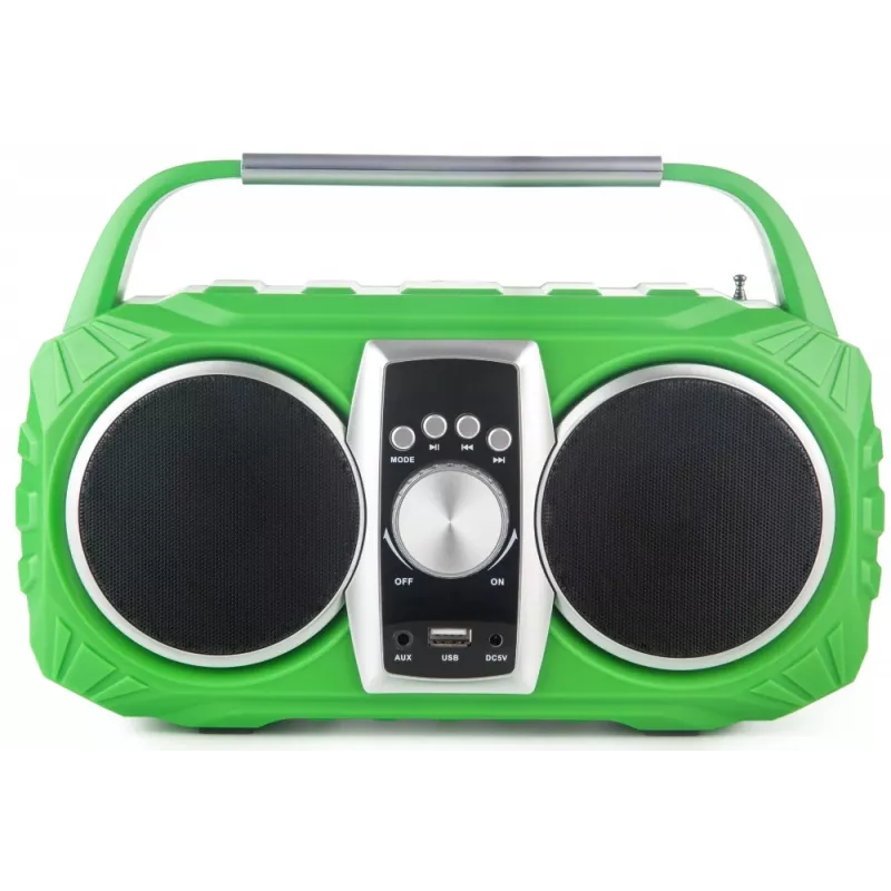 Radio clock PRIME3 Prime3 APR71GR Neon — budzik z radiem FM i wyświetlaczem LED