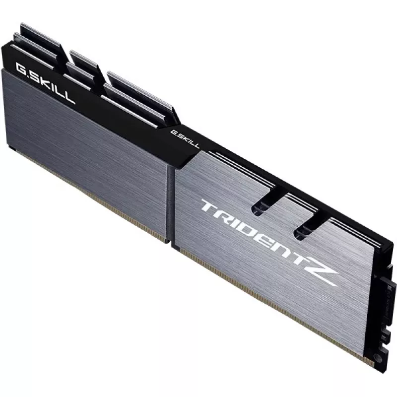 DIMM 32 GB DDR4-3200 (2x 16 GB) Dual-Kit, Arbeitsspeicher silber/schwarz, F4-3200C16D-32GTZSK, Trident Z, INTEL XMP
