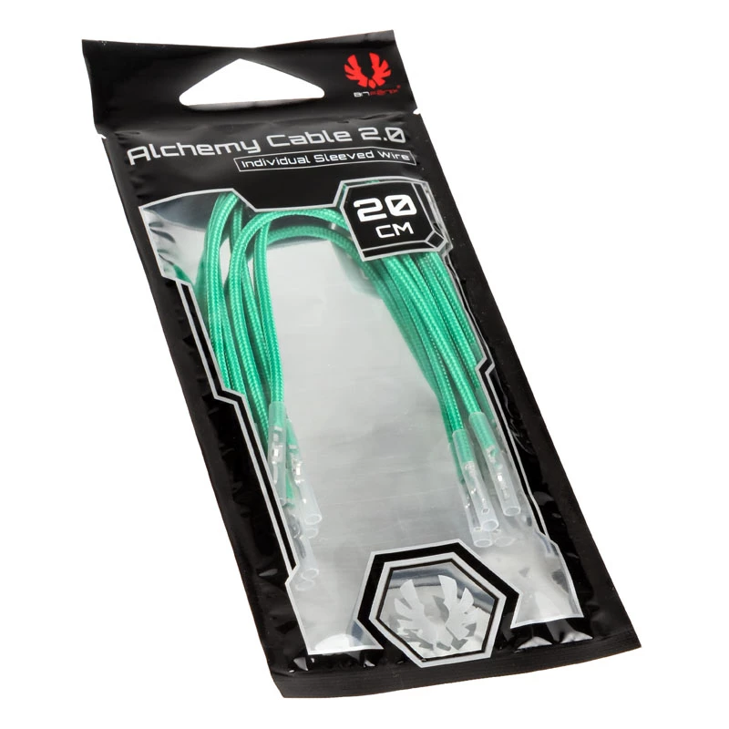 Kabel BITFENIX Alchemy 2.0 0,2 m — kabel przedłużający, męski do żeńskiego, woreczek foliowy
