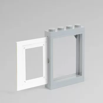 Ramka na zdjęcie Room Copenhagen LEGO picture frame kamienny szary jasnoszary