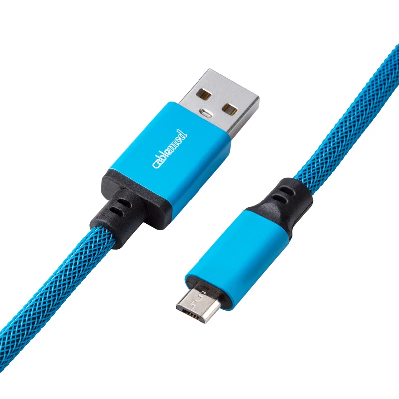 Cablemod CM-PKCA-CWAW-OW150OW-R Kabel USB 1,5 m USB A Micro-USB B Niebieski (CM-PKCA-MLBALB-KLB150KLB-R)