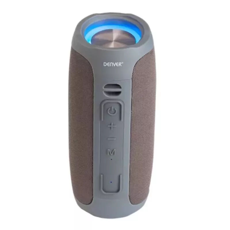 Przenośny głośnik stereo Denver BTV-220szary Brązowy