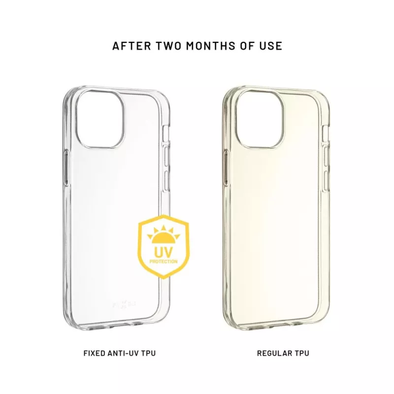 Fixed Story AntiUV | Pokrowiec Tylny | Xiaomi | 15 | TPU | Przezroczysty