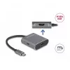 DeLOCK USB Type-C Splitter DP Alt Mode na 2 x HDMI MST 3840x2160