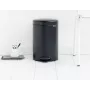 Brabantia 113741 Kosz na śmieci 12 l okrągły czarny (11 37 41)