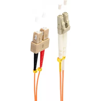 shiverpeaks BS77952 Kabel światłowodowy 2 m LC SC OM2 Pomarańczowy (BS77952)