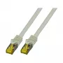 EFB-Elektronik Kabel krosowy RJ45 kat.6A S/FTP LSZHCat.7 surowy kabel szary 1,5 m producent: EFB Elektronik (MK7001.1,5G)