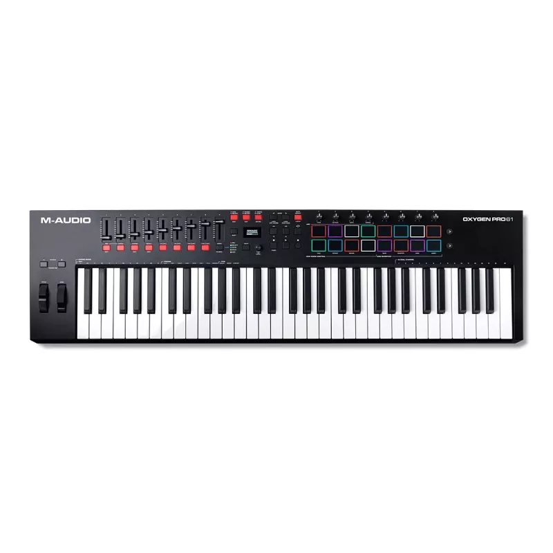 Klawiatura MIDI M-AUDIO Oxygen Pro 61, 61 klawiszy, USB