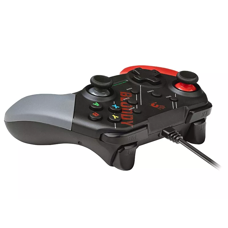 Przewodowa mysz gamingowa A4Tech Bloody GP30 czerwona — ergonomiczny kształt, złącze USB