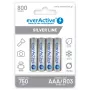 Akumulatorki AAA NiMH everActive EVHRL03-800 – 1,2 V, 4 szt., cylindryczne 44,5×10,5 mm