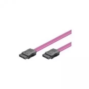 Wentronic Goobay Kabel HDD S-ATA 1,5 GBit/s / 3 GBit/s, czerwony, 0,5 m - S-ATA L-Type > L-Type (50915)