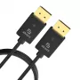 Akasa PROSLIM 8K DisplayPort.kabel 8Ka60Hz - 2 m (AK-CBDP26-20BK)