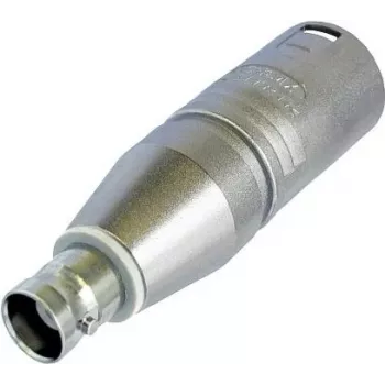 Neutrik Adapter XLR XLR-Wtyk - Gniazdo BNC NA2MBNC 1 szt. (NA2MBNC)