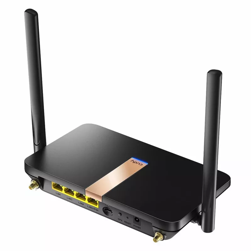 Router bezprzewodowy Cudy LT500D Fast Ethernet Dwuzakresowy (2,4 GHz / 5 GHz) 4G Czarny