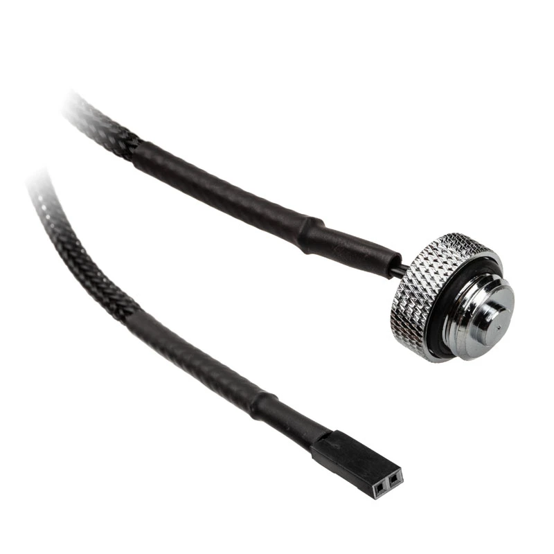 Czujnik temperatury XSPC Temperatursensor 2x G1/4 IG – chromowany, 2x G1/4 żeński