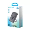 Power bank Vention 10000mAh Magnetic Wireless 20W, 1×USB-C, ładowanie bezprzewodowe, czarny