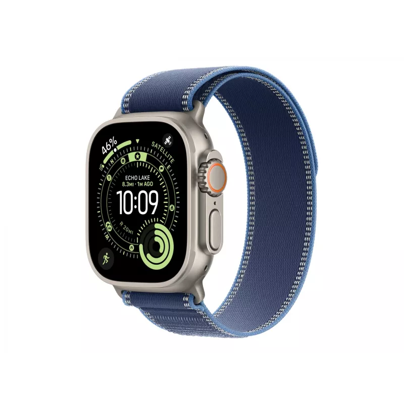 Pasek Apple MFT74ZM/A Smartwatch niebieski tytan poliester spandex nylon